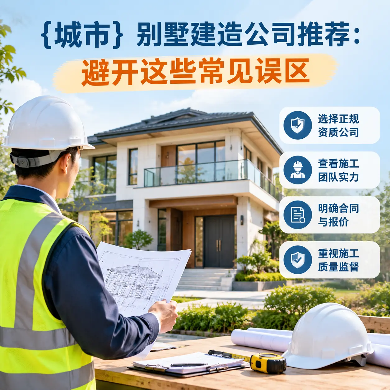 思南 别墅建造公司推荐:避开这些常见误区