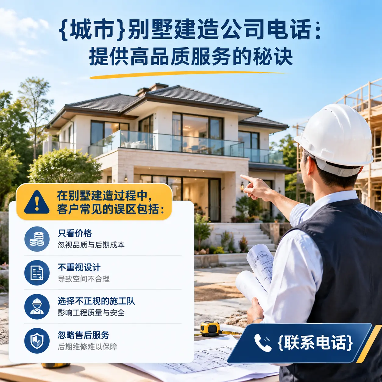 思南别墅建造公司电话:提供高品质服务的秘诀