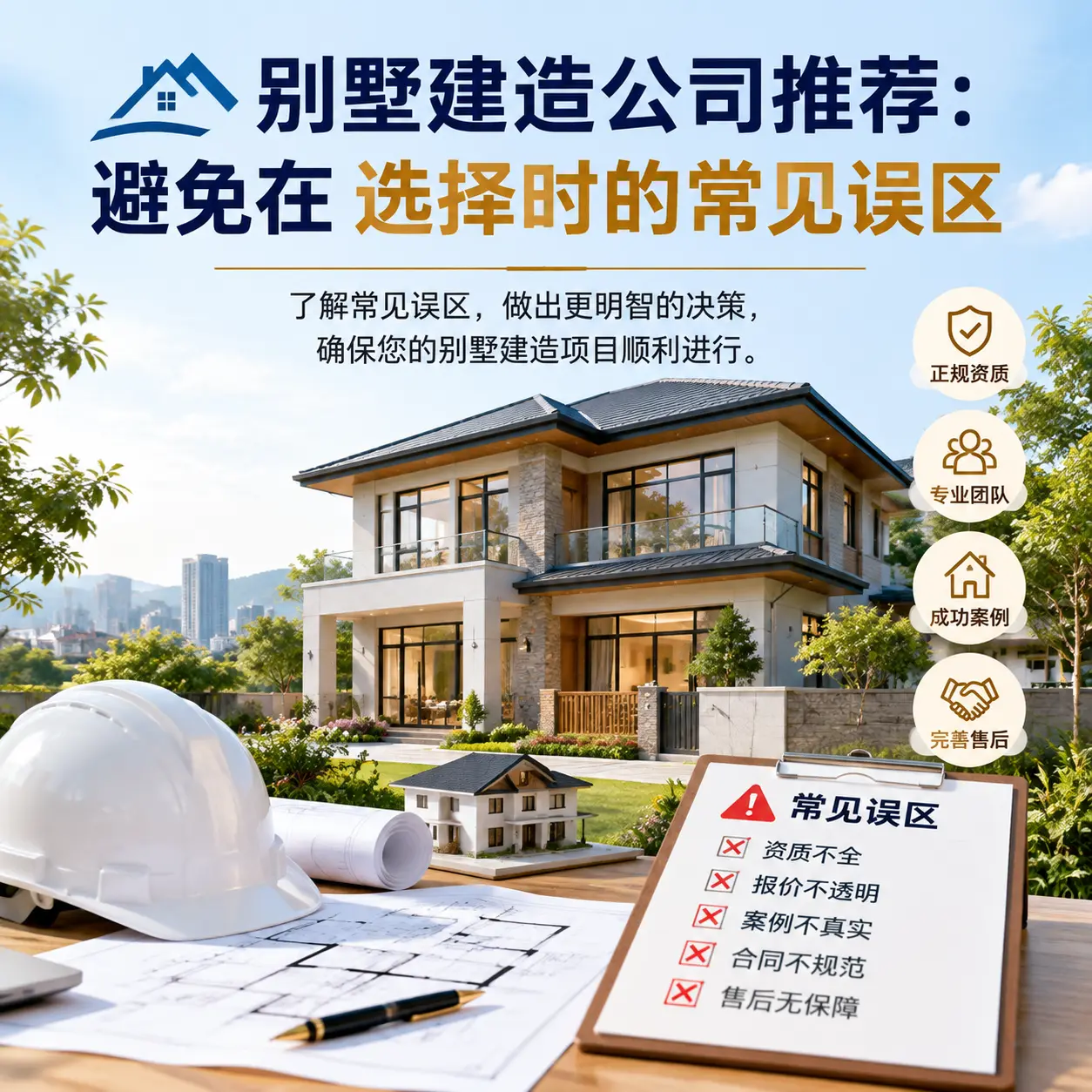 别墅建造公司推荐:避免在 思南 选择时的常见误区